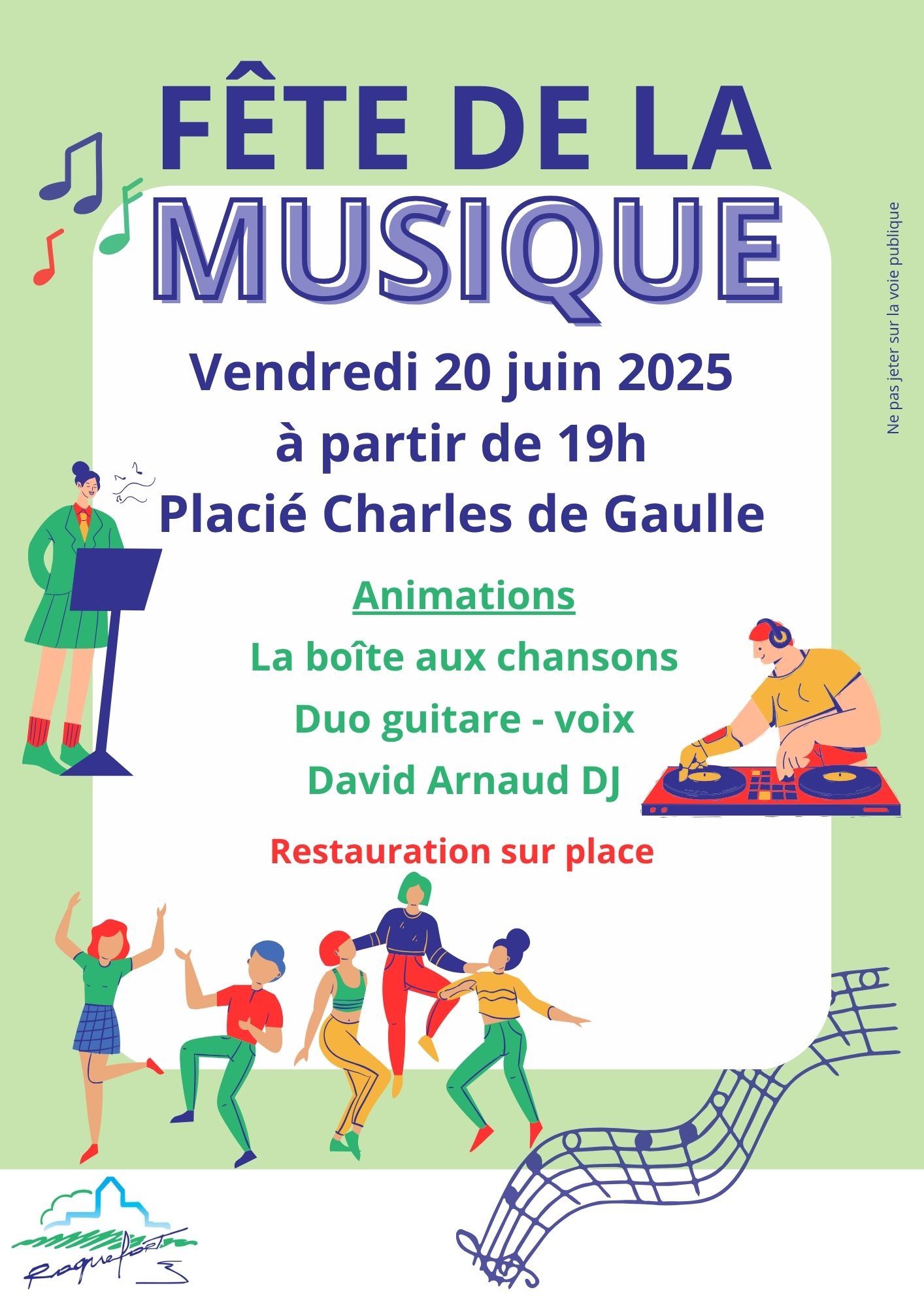 Affiche fête de la musique