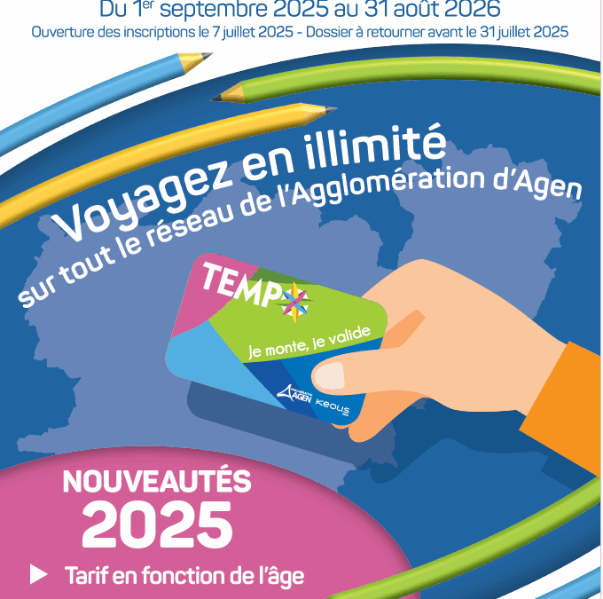 NOUVEAUTES TEMPO BUS