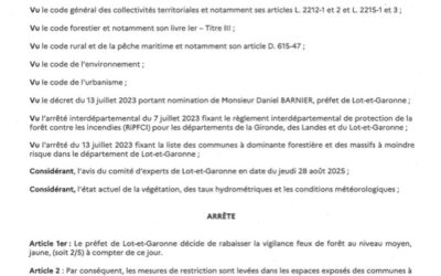 Arrêté préfectoral n° 47-2025-08-28-00004