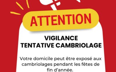 Vigilance cambriolage