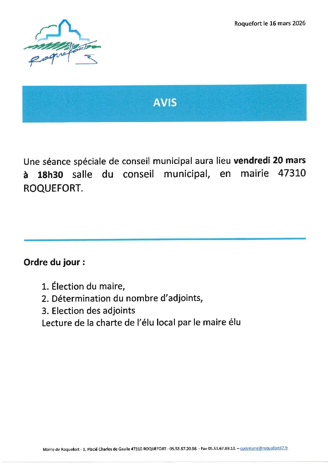 Avis CM 20-03-26