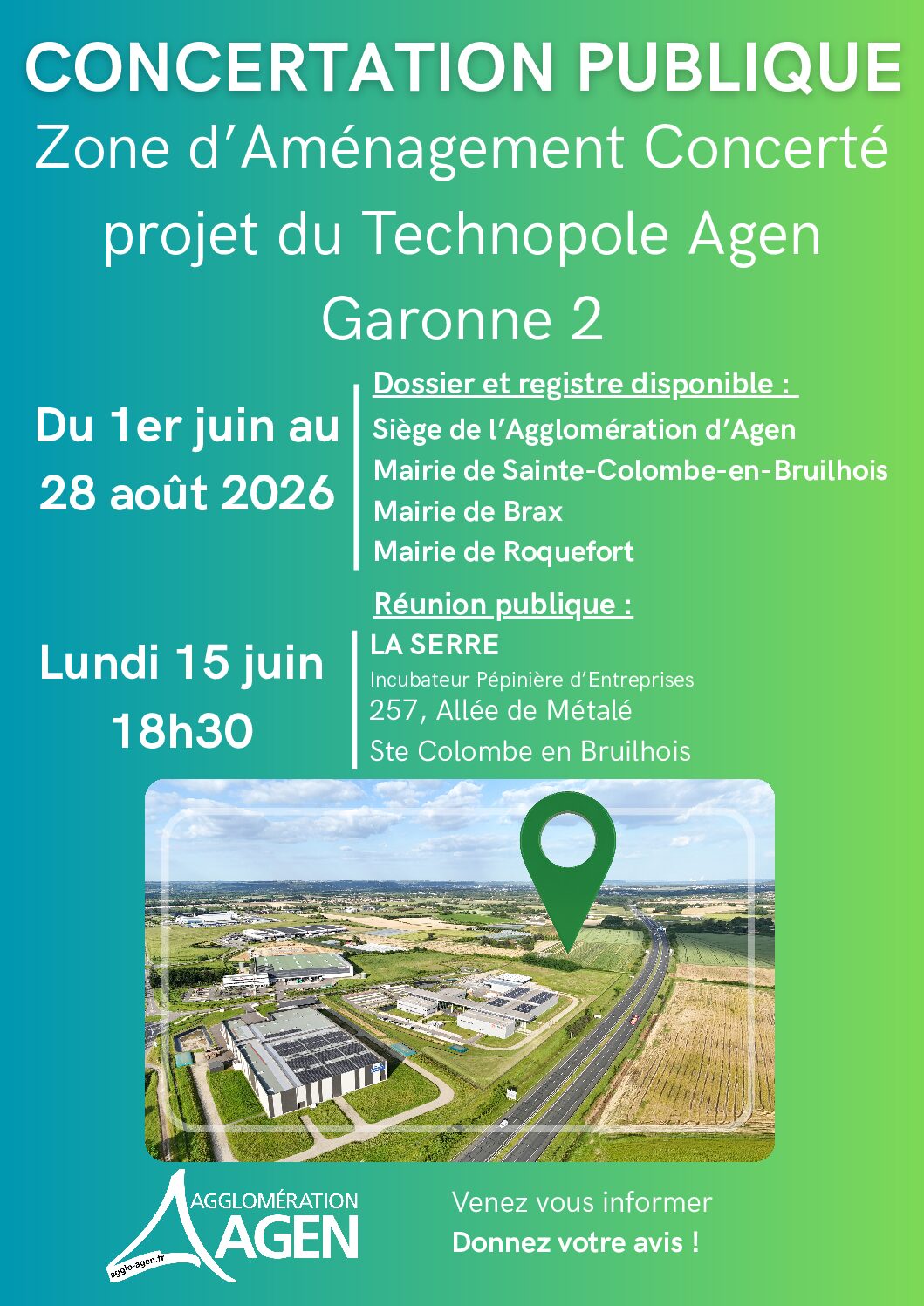Concertation publique TAG 2